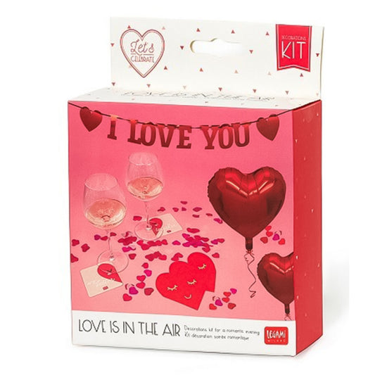 Legami - Decoration Kit For Romantic Evening Love is in the Air - Heart