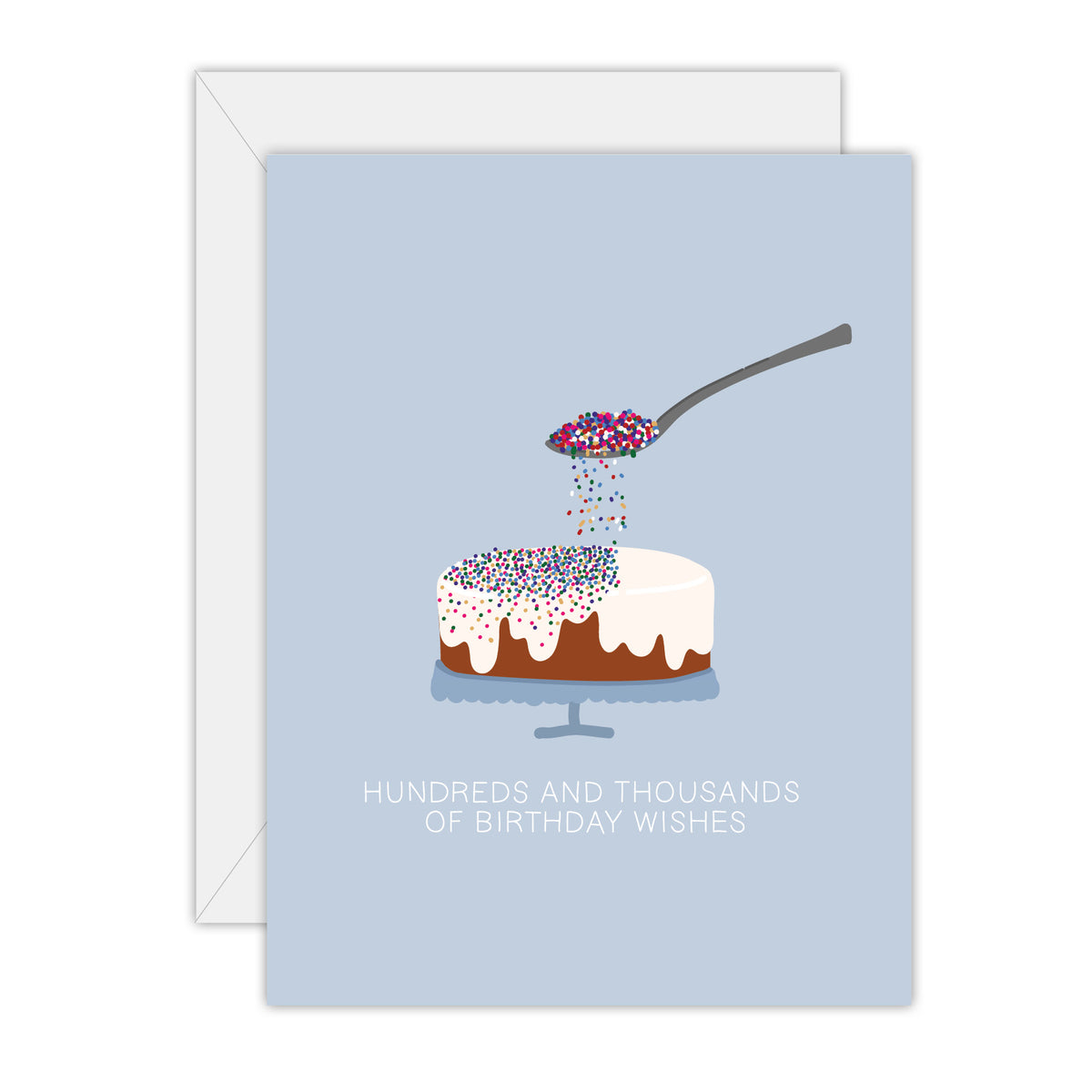Hundreds and Thousands of Birthday Wishes - card