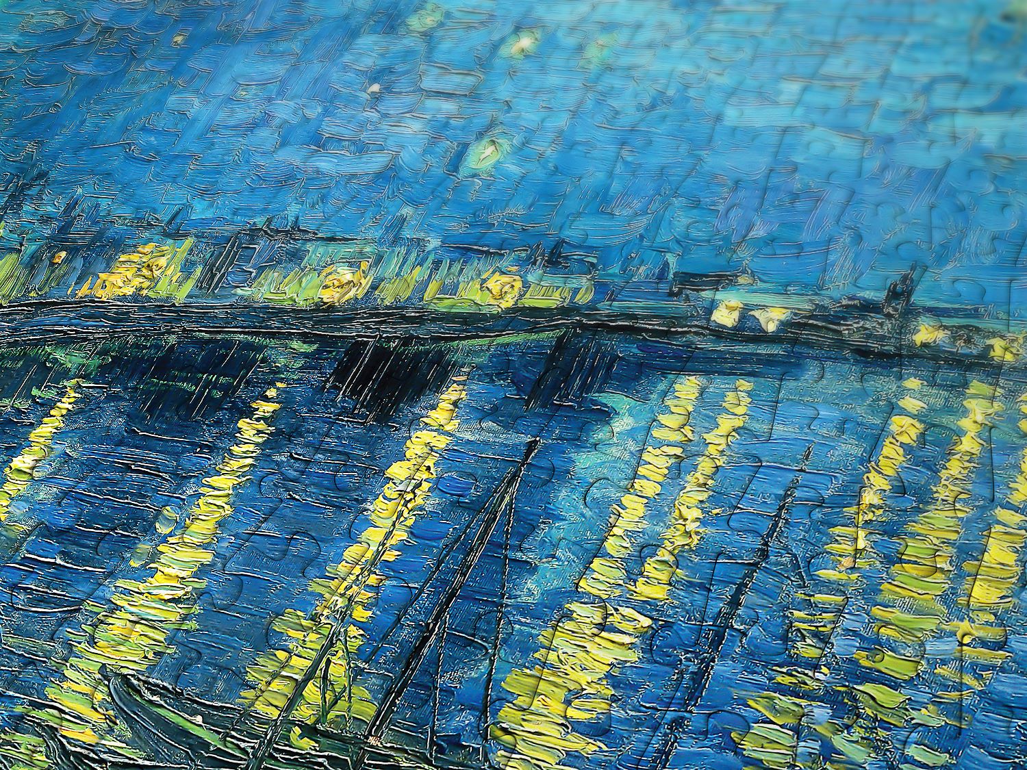 Vincent Van Gogh: Starry Night Over Rhone, 1000pcs