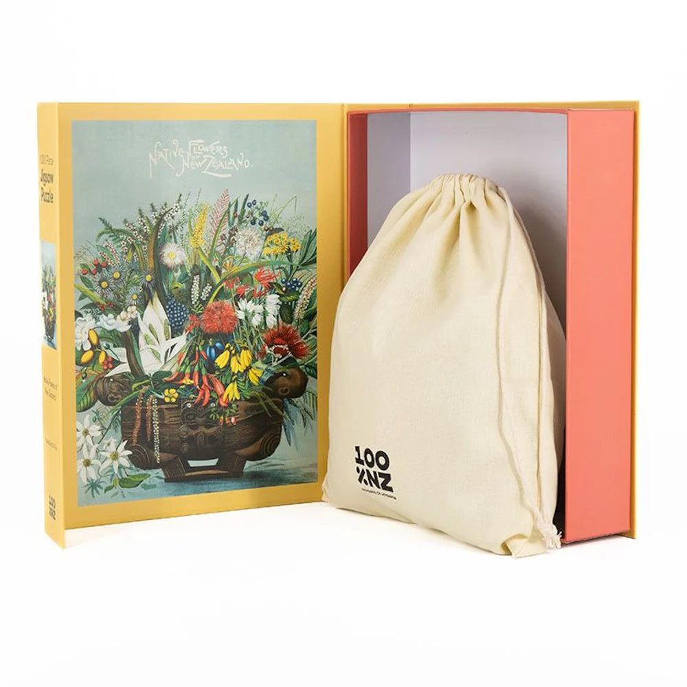 NZ Native Flowers Jigsaw Puzzle 1000pc