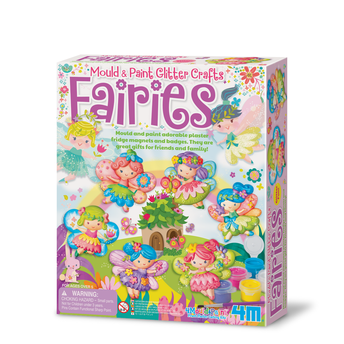 4M Mould & Paint Glitter Fairies