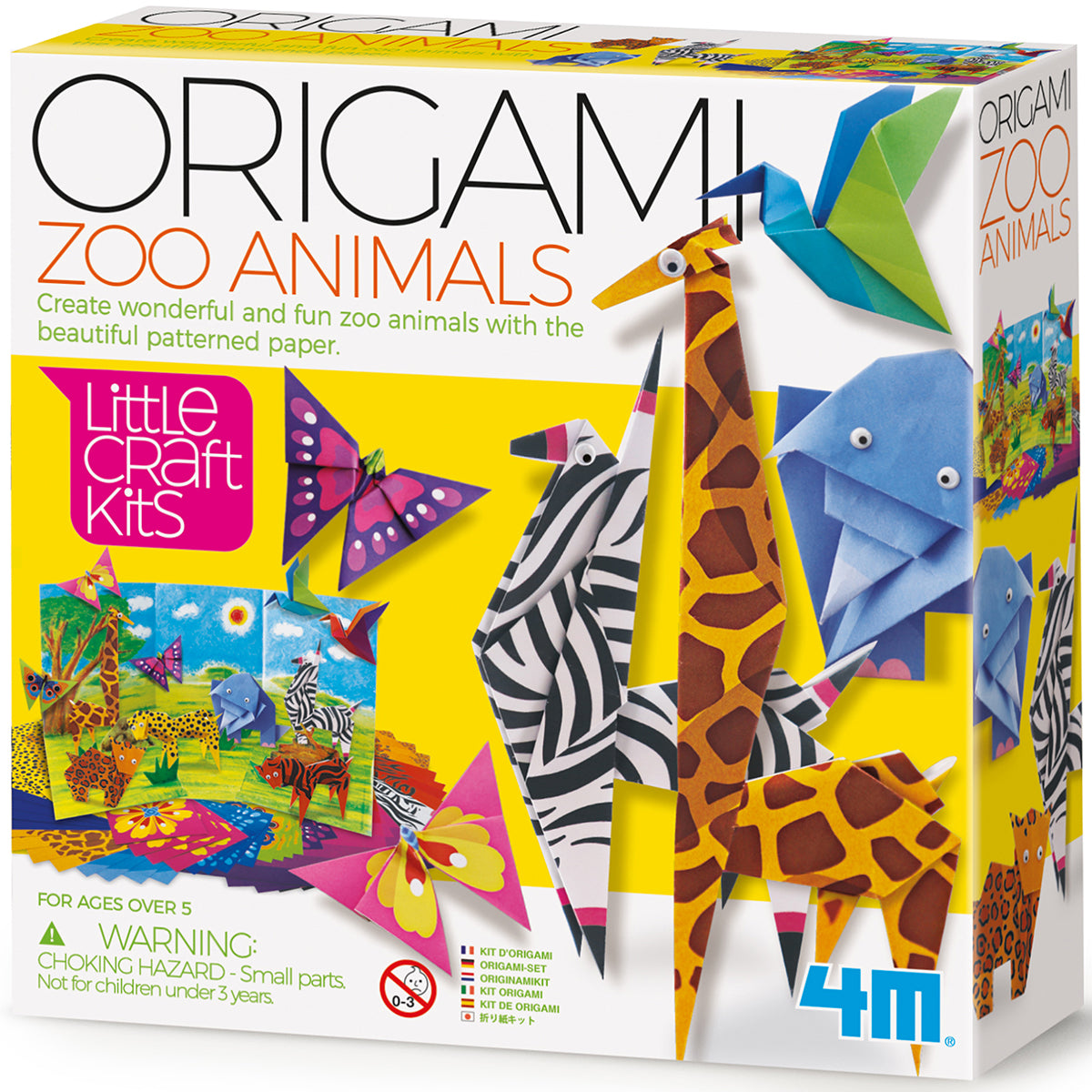 4M Origami Zoo Animals