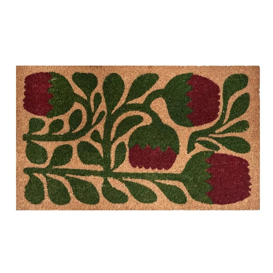 Homeware Tulip Garden Coir Doormat