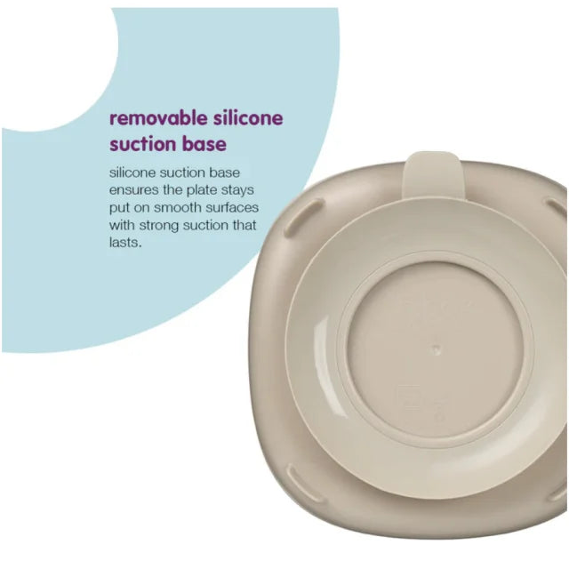 B.BOX 2in1 Suction Plate Latte