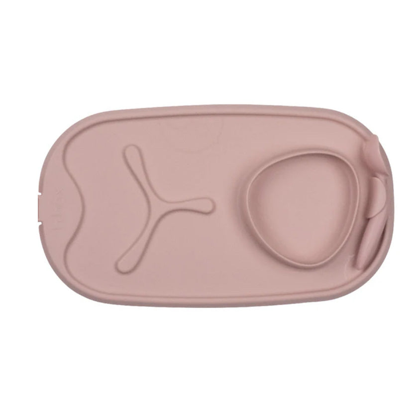 B.BOX Roll + Go Mealtime Mats Blush