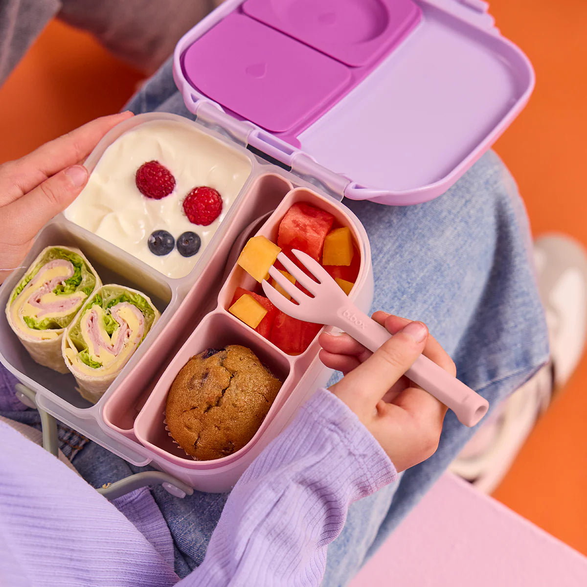 B.BOX Lunch Box Cutlery Twilight 2pk