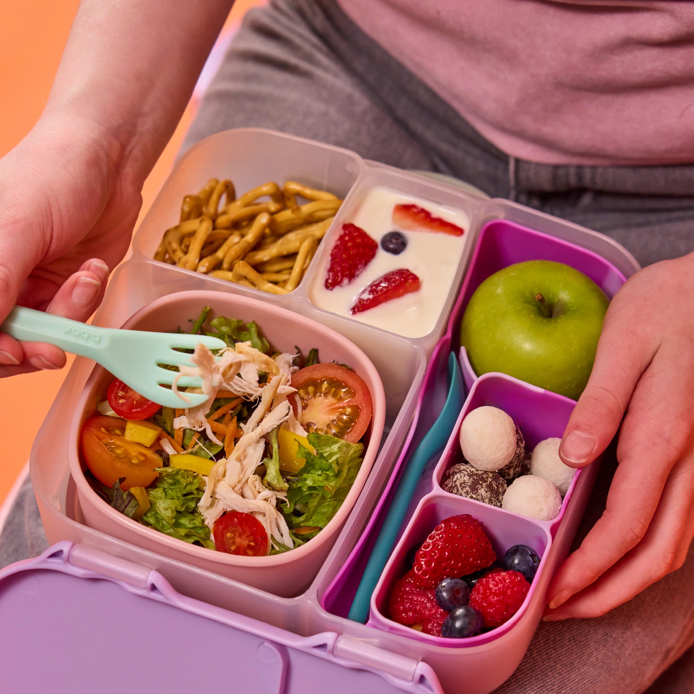 B.BOX Lunch Box Cutlery Twilight 2pk