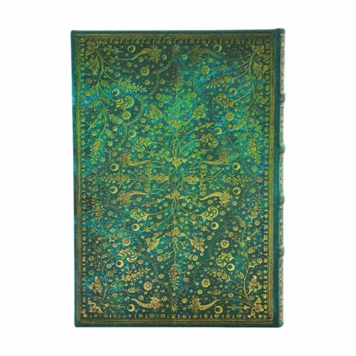 Paperblanks Emerald Flower Midi Lined Journal