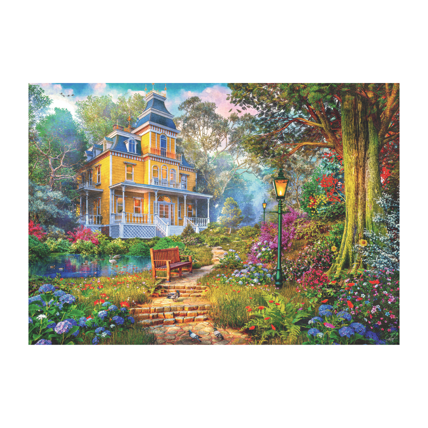Trefl Red Summer Residence 6000-Piece Jigsaw Puzzle