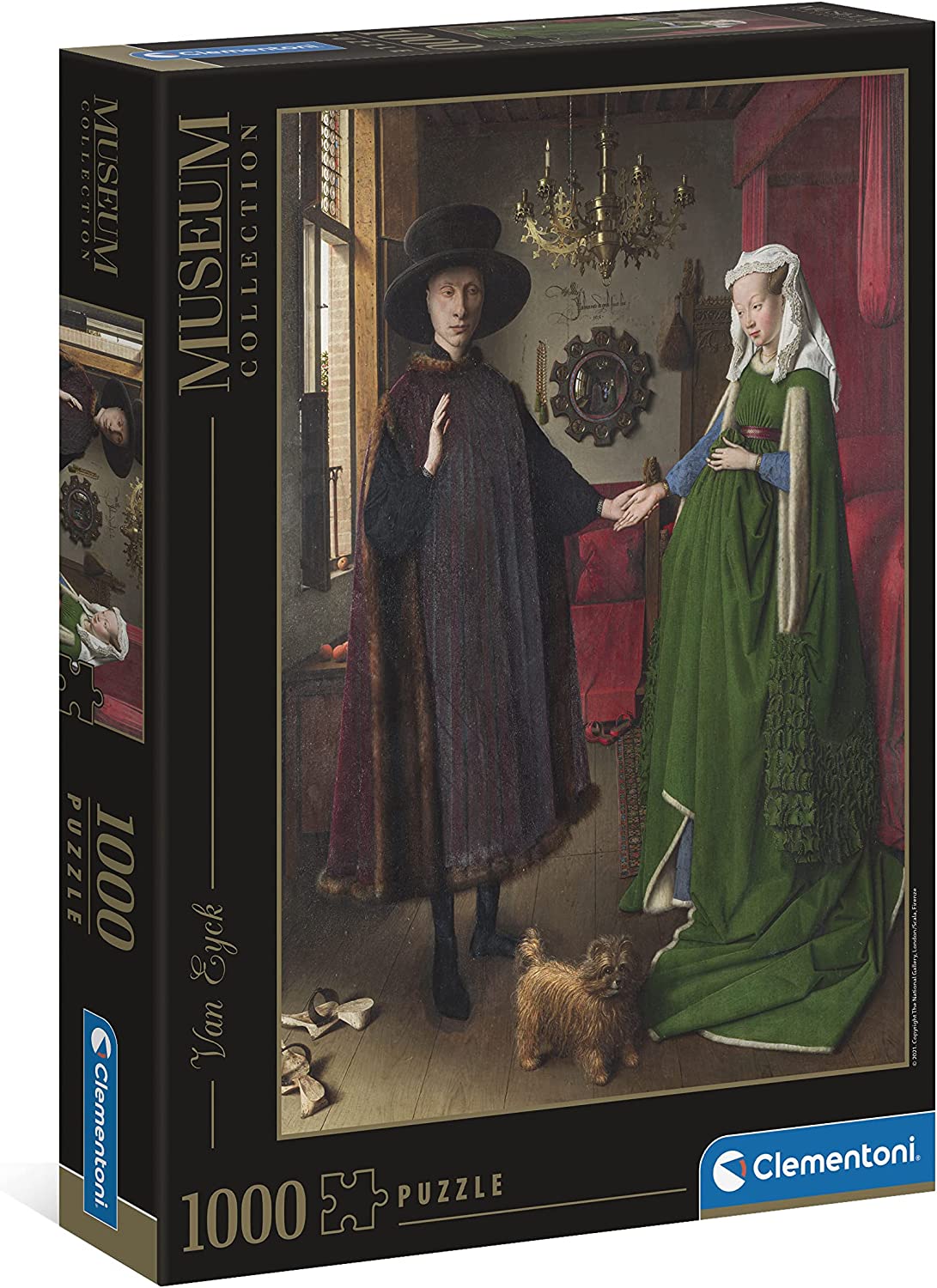 MUSEUM COLLECTION: 1000pc ARNOLFINI AND WIFE