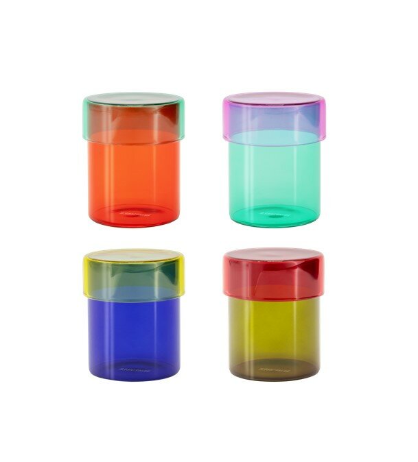 REMEMBER Cosima 250 ml Glass Storage Jars – Set of 4