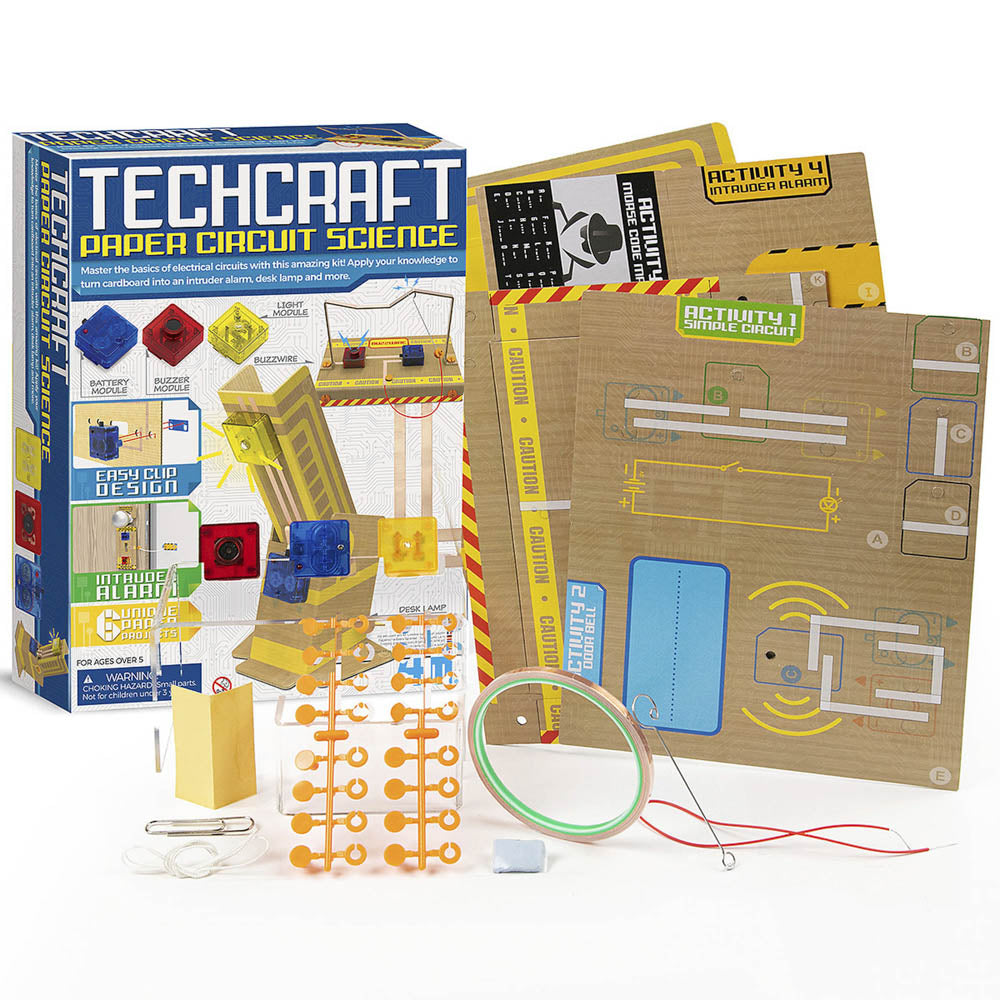 4M Techcraft Paper Circuit Science Kit