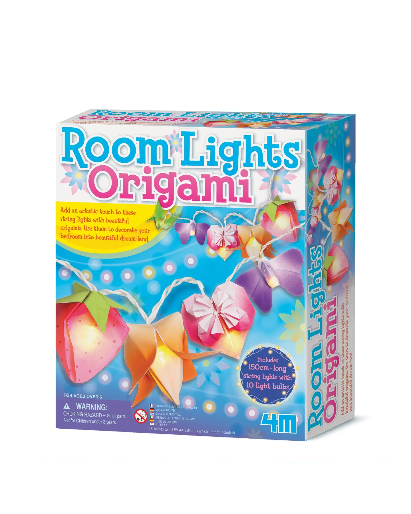 4M Create Your Own Origami Lights Craft Kit