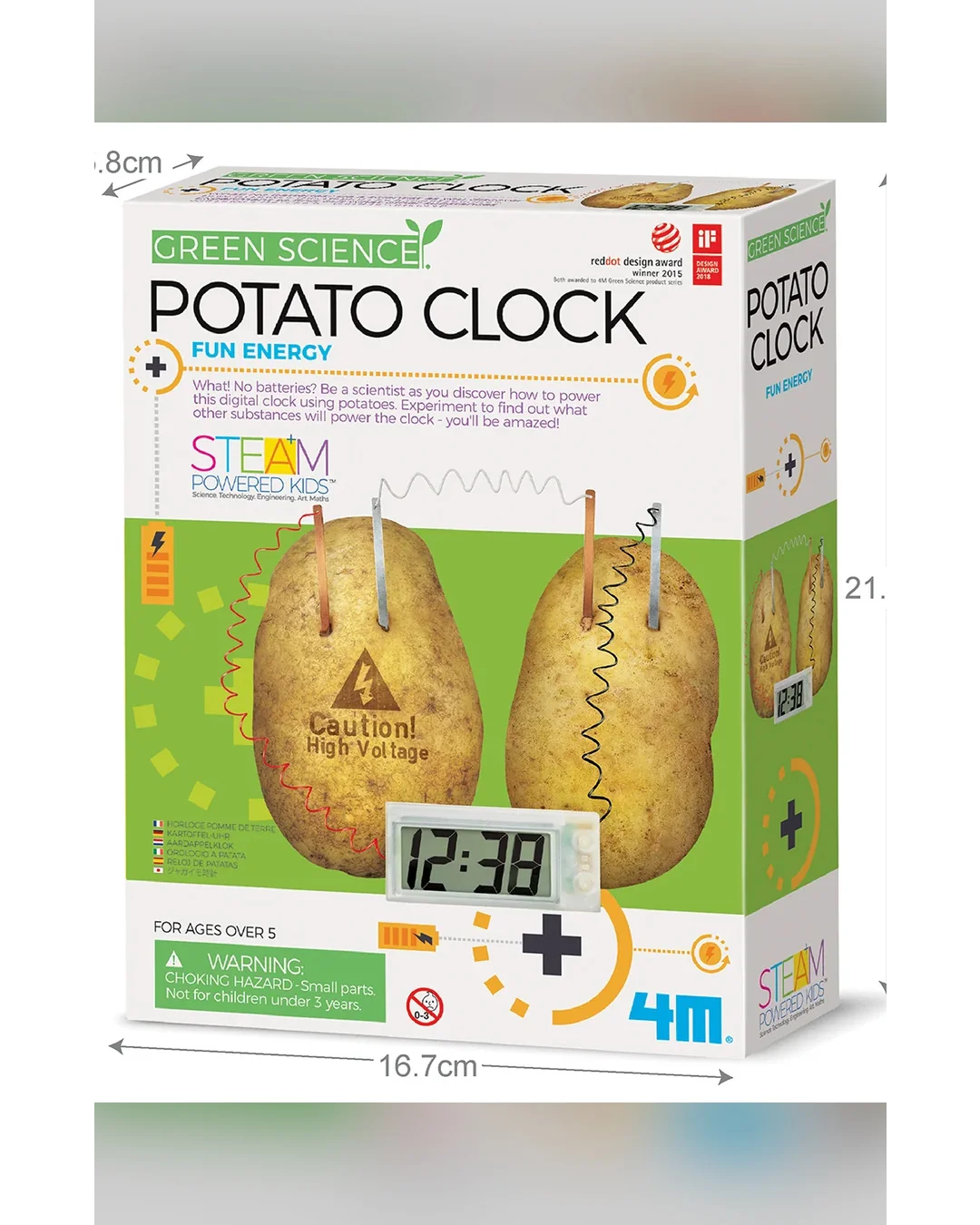 4M Potato Clock Science Kit-3