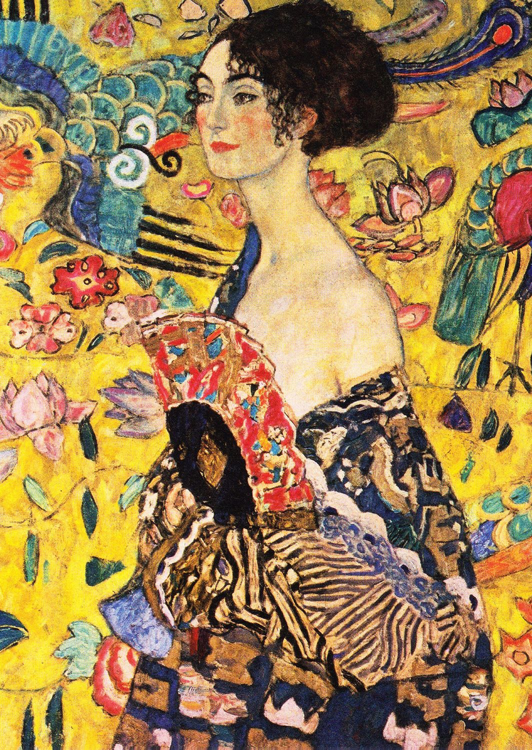 Gustav Klimt: Lady with a Fan, 1000pcs