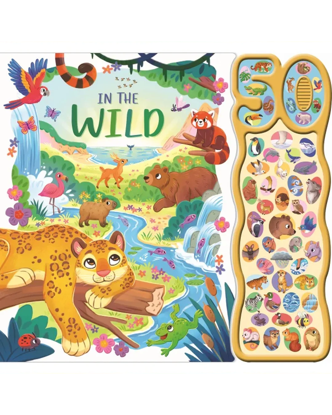 50 Sounds Board Book - In The Wild Print Books