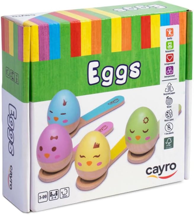 Cayro Eggs Wooden Balance Game