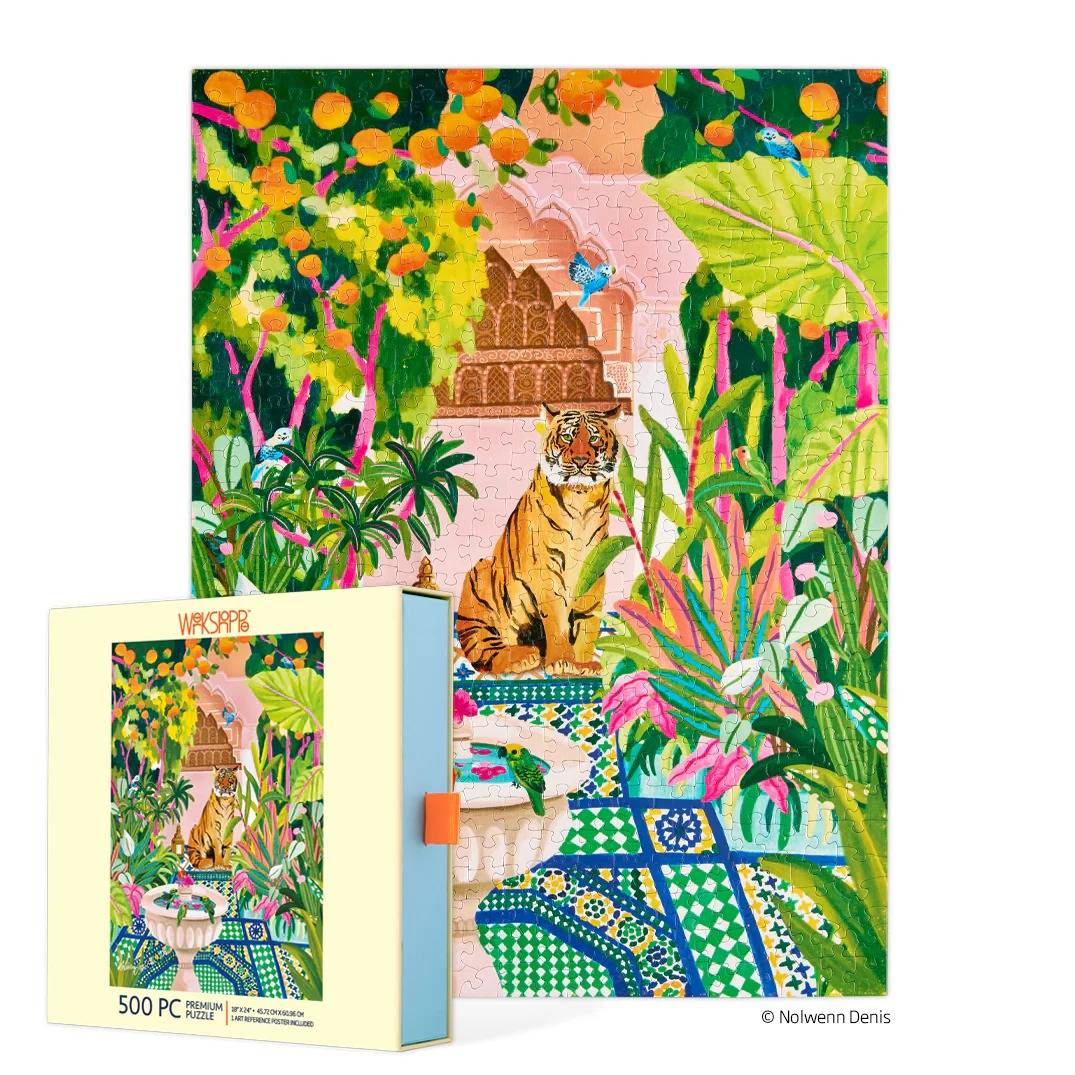 WerkShoppe - Peaceful Oasis 500 Pce - Puzzle