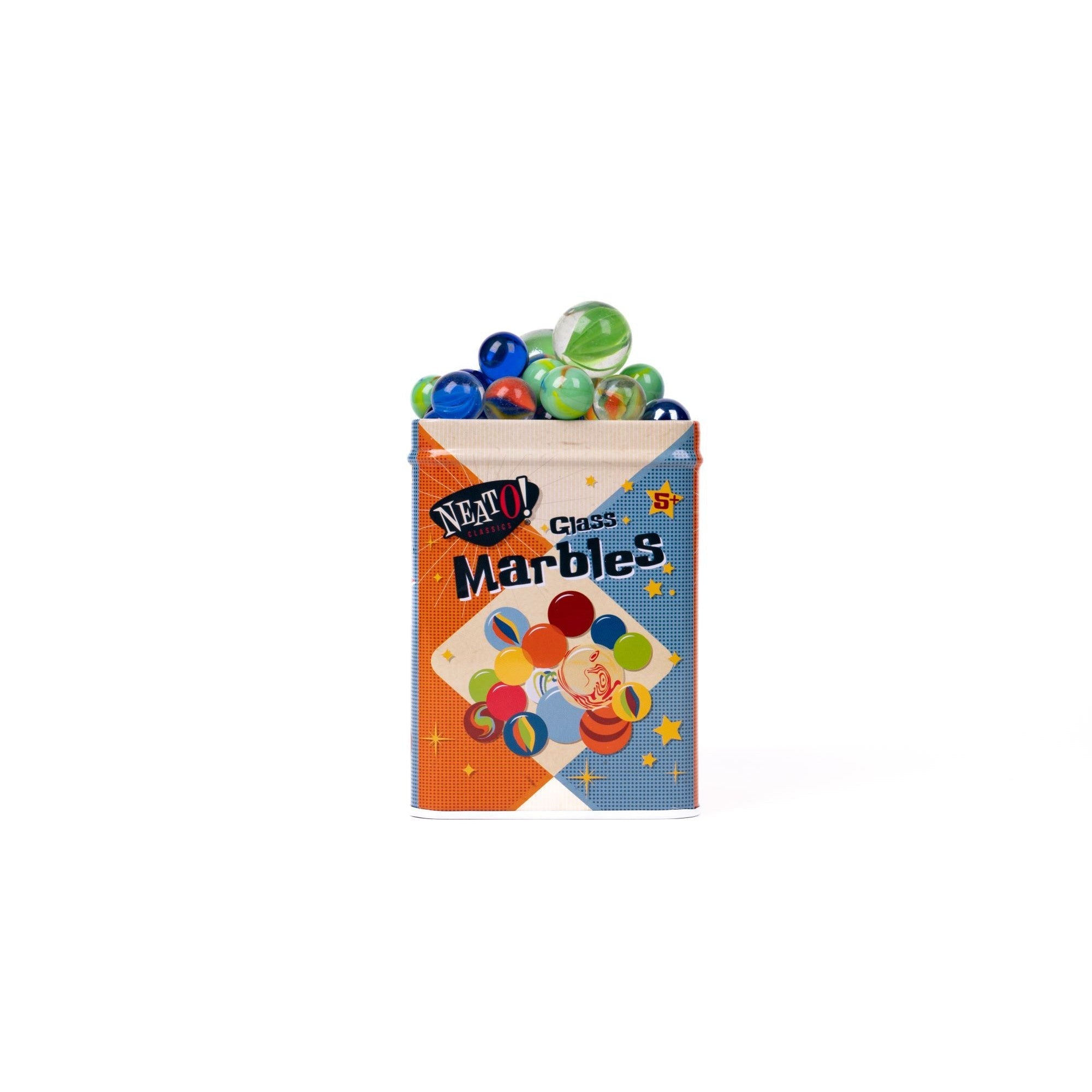 Neato! Marbles in a Tin Box