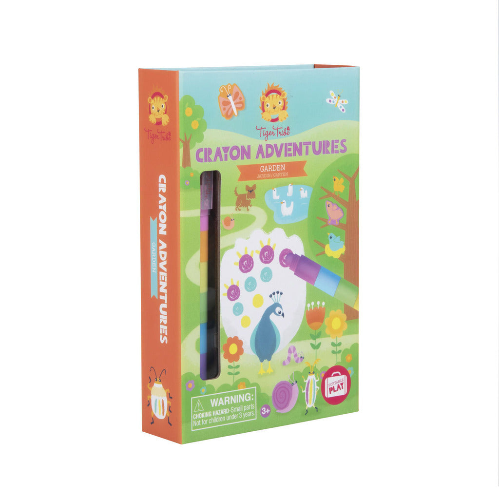 Tiger Tribe Crayon Adventures - Garden
