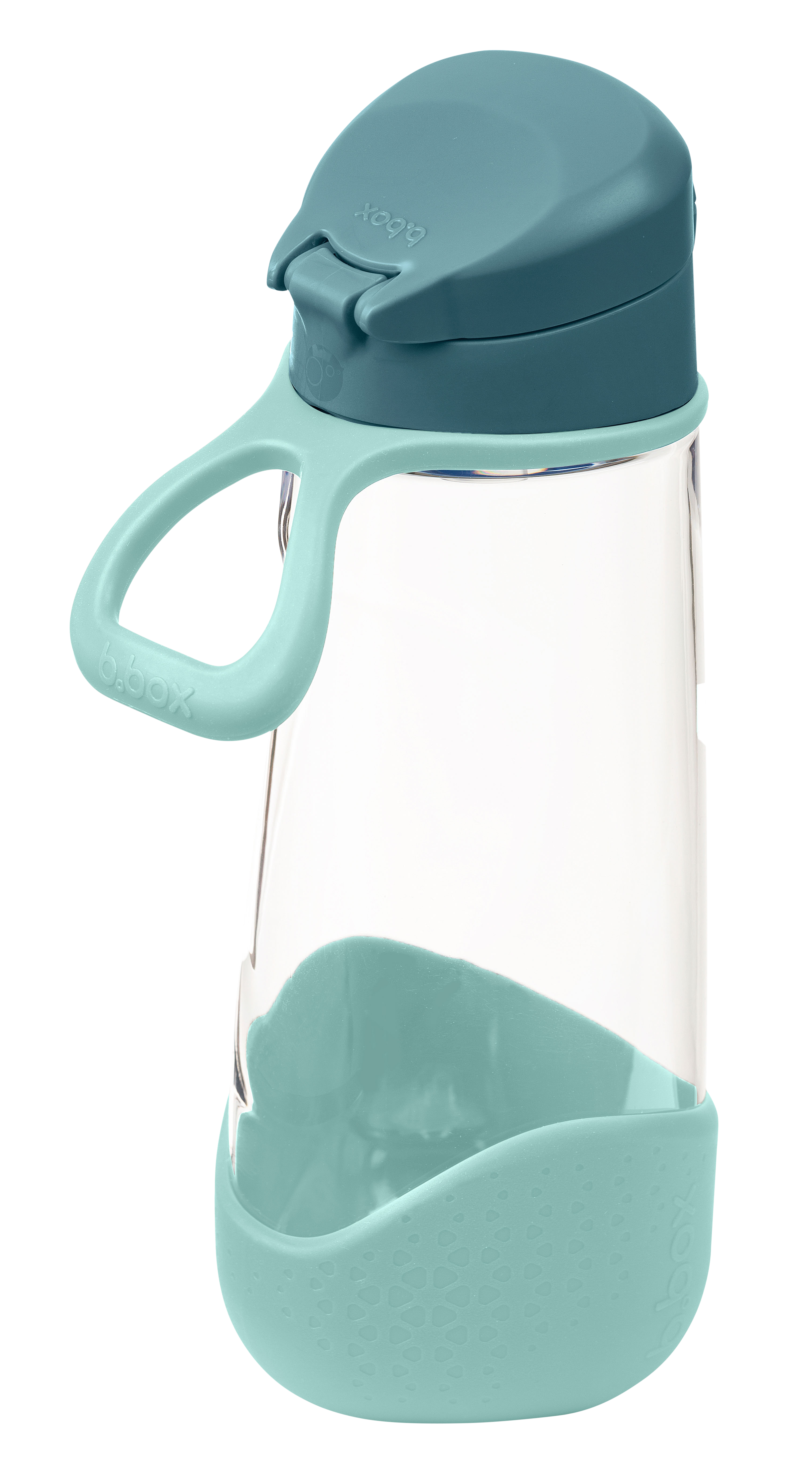 B.BOX 600ml Sport Spout Drink Bottle Emerald Forest