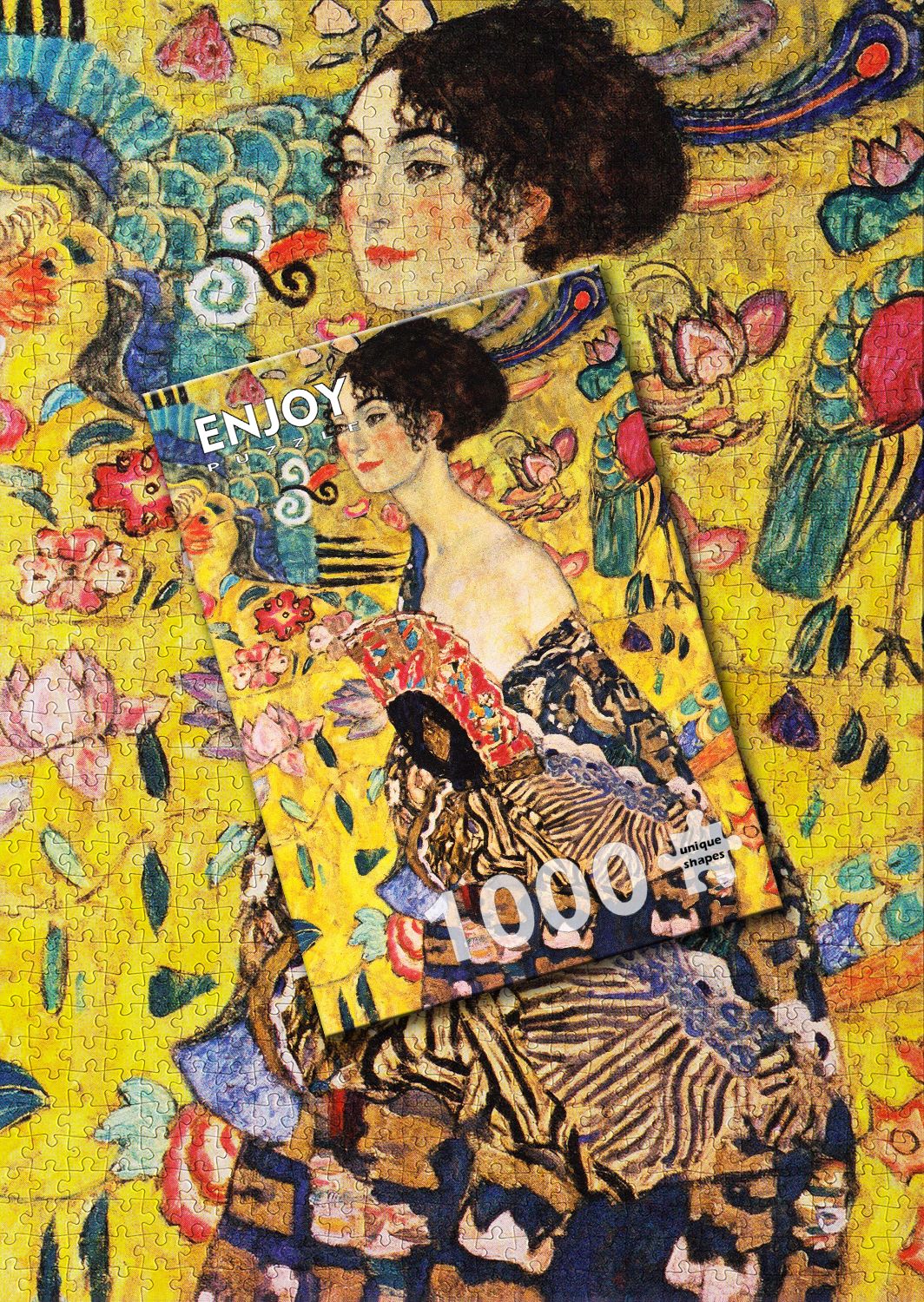 Gustav Klimt: Lady with a Fan, 1000pcs