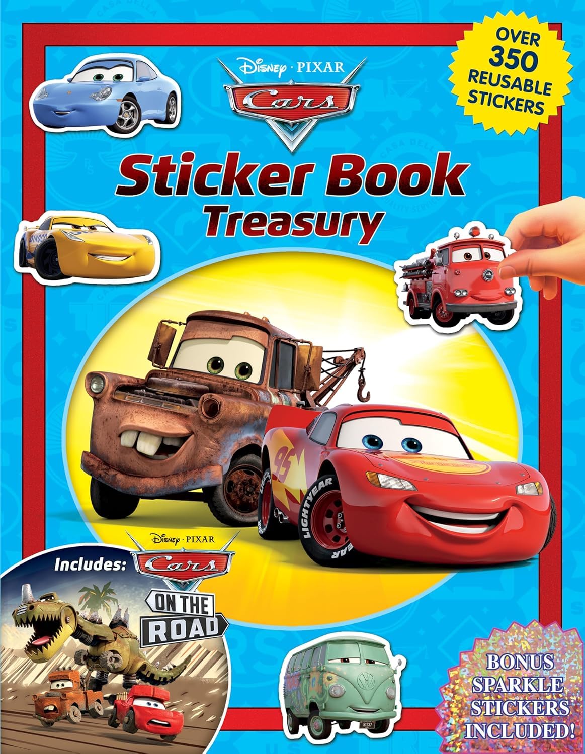 Sticker Book Treasury - Disney Cars: On the Road