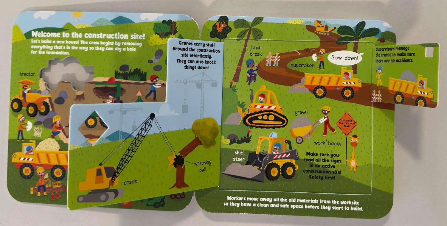 Fun Flaps: Construction cover – additional image