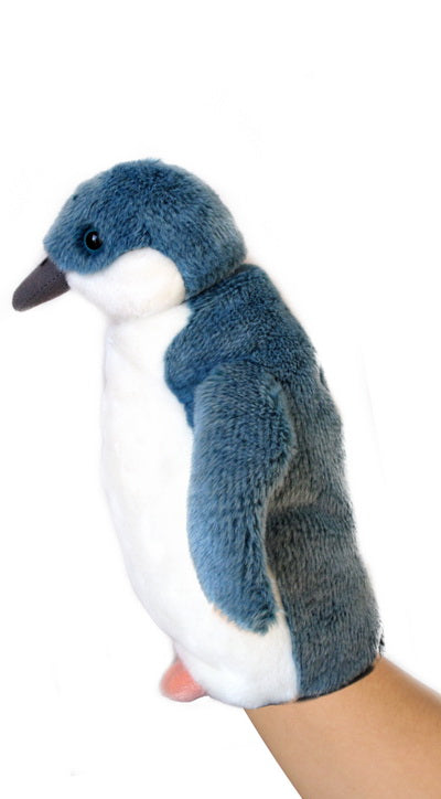 Antics blue penguin sound hand puppet