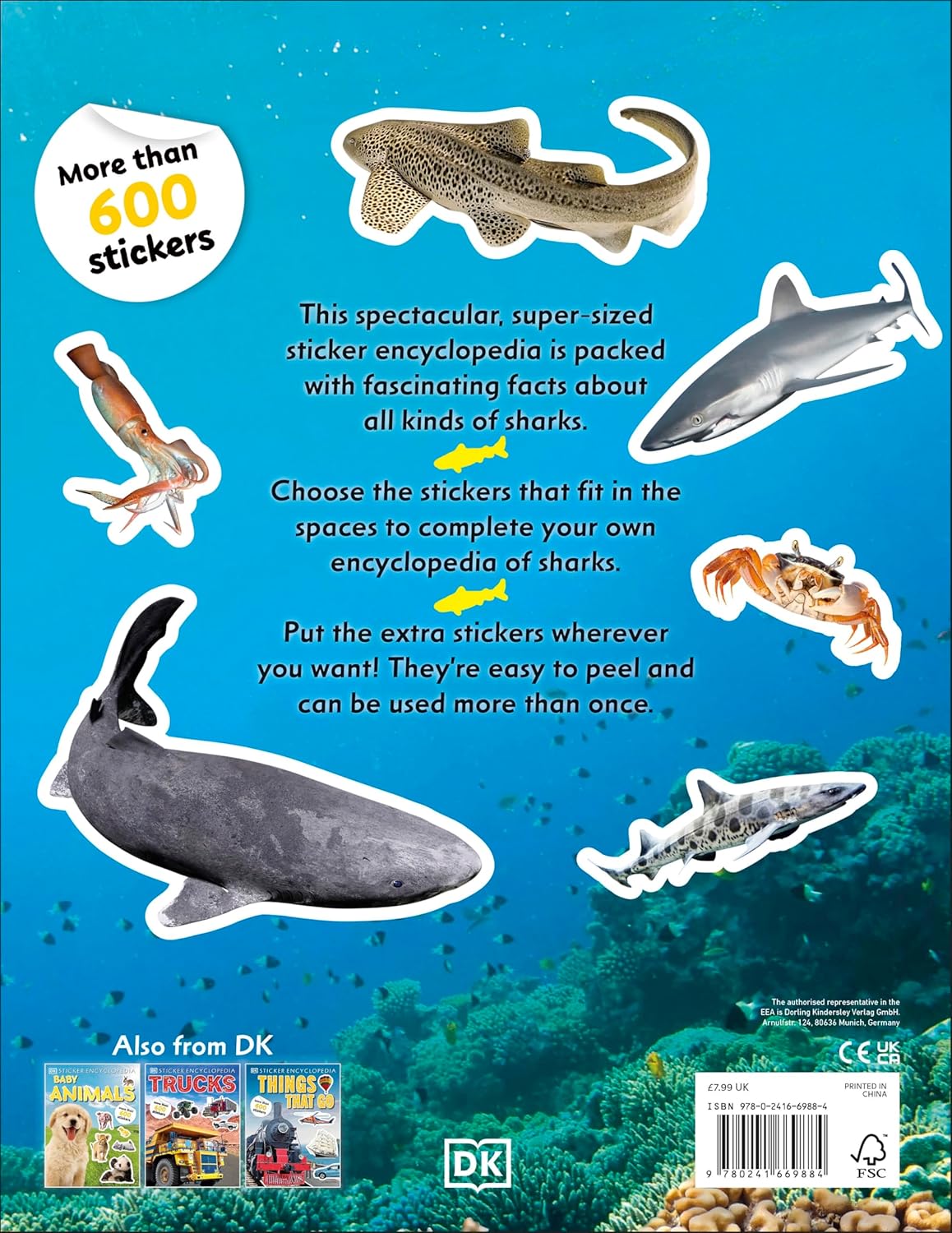 Sticker Encyclopedia Sharks | DK