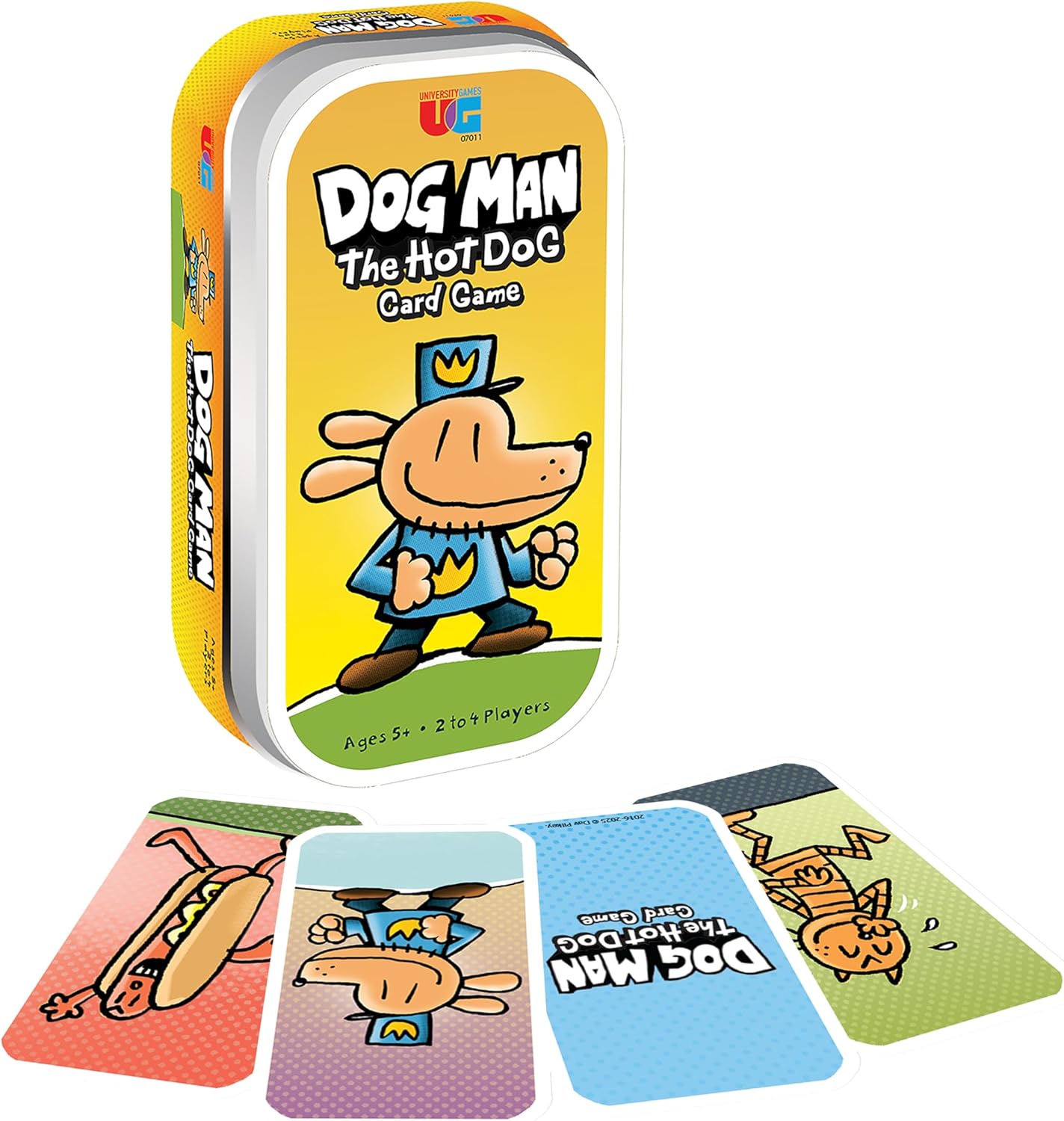 University Games: Dog Man - The Hot Dog Tinned Card Game