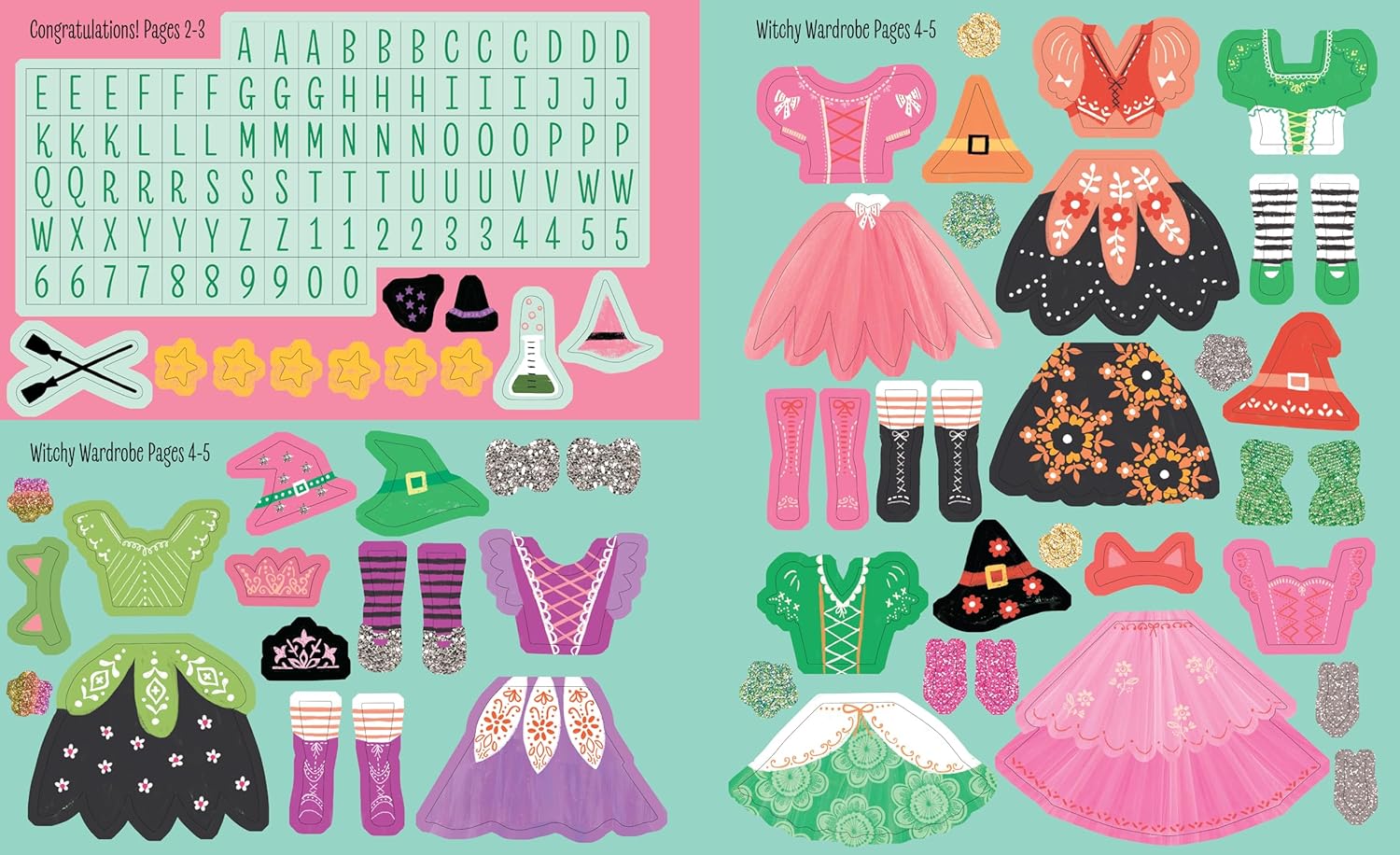 My Sticker Dress-Up: Wicked Witches