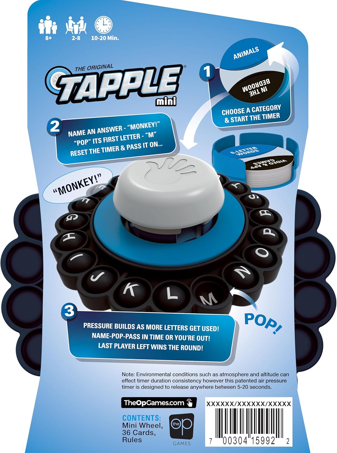 Mini Tapple Portable Word Game