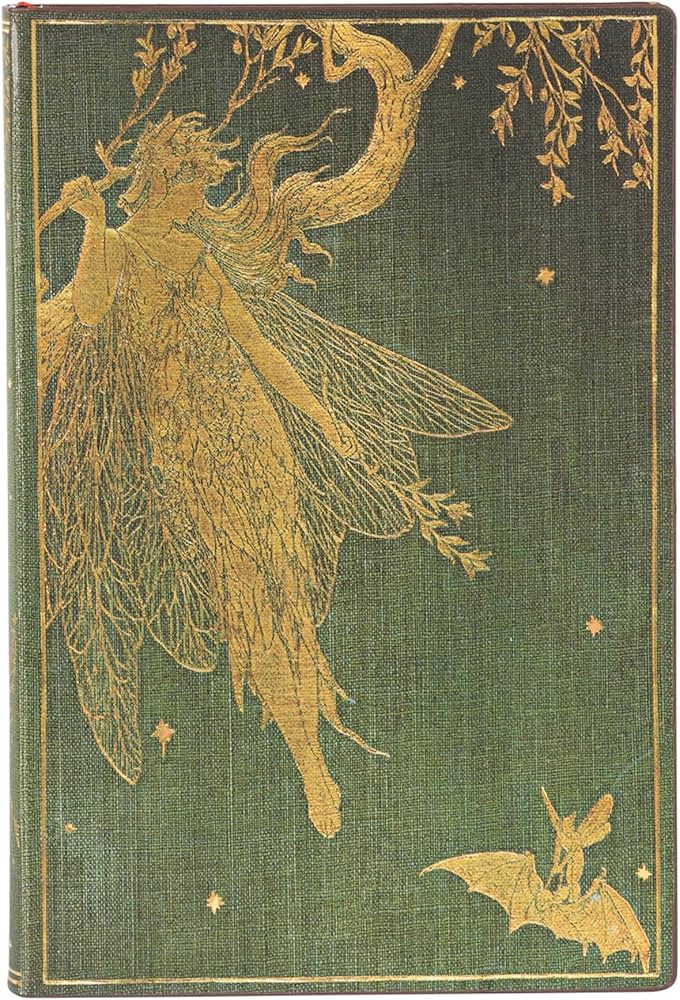 Olive Fairy Mini Lined Softcover Flexi Journal