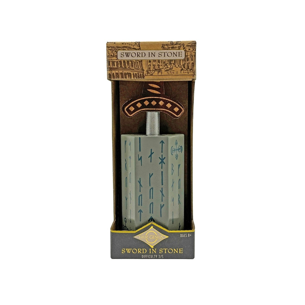 Project Genius Sword in the Stone Blind Maze Puzzle Mechanical Puzzles