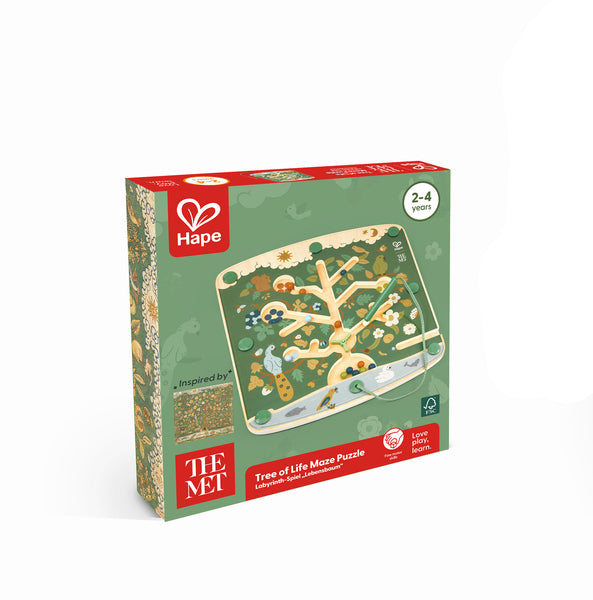 Hape x The Met Tree of Life Magnetic Maze Puzzle Puzzles
