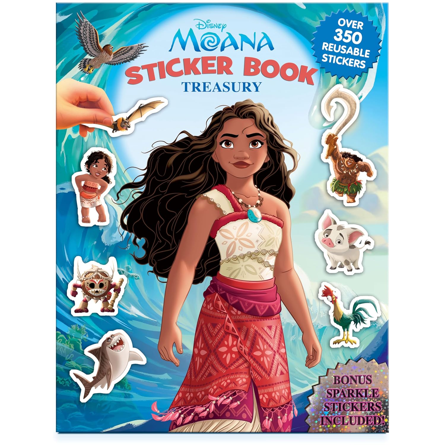 Sticker Book Treasury - Moana