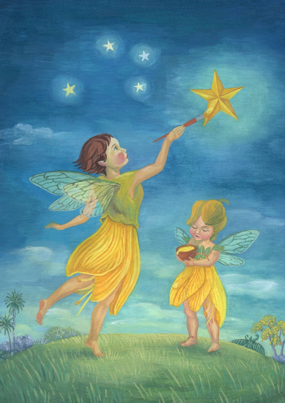 d-christmas-kowhai-fairy