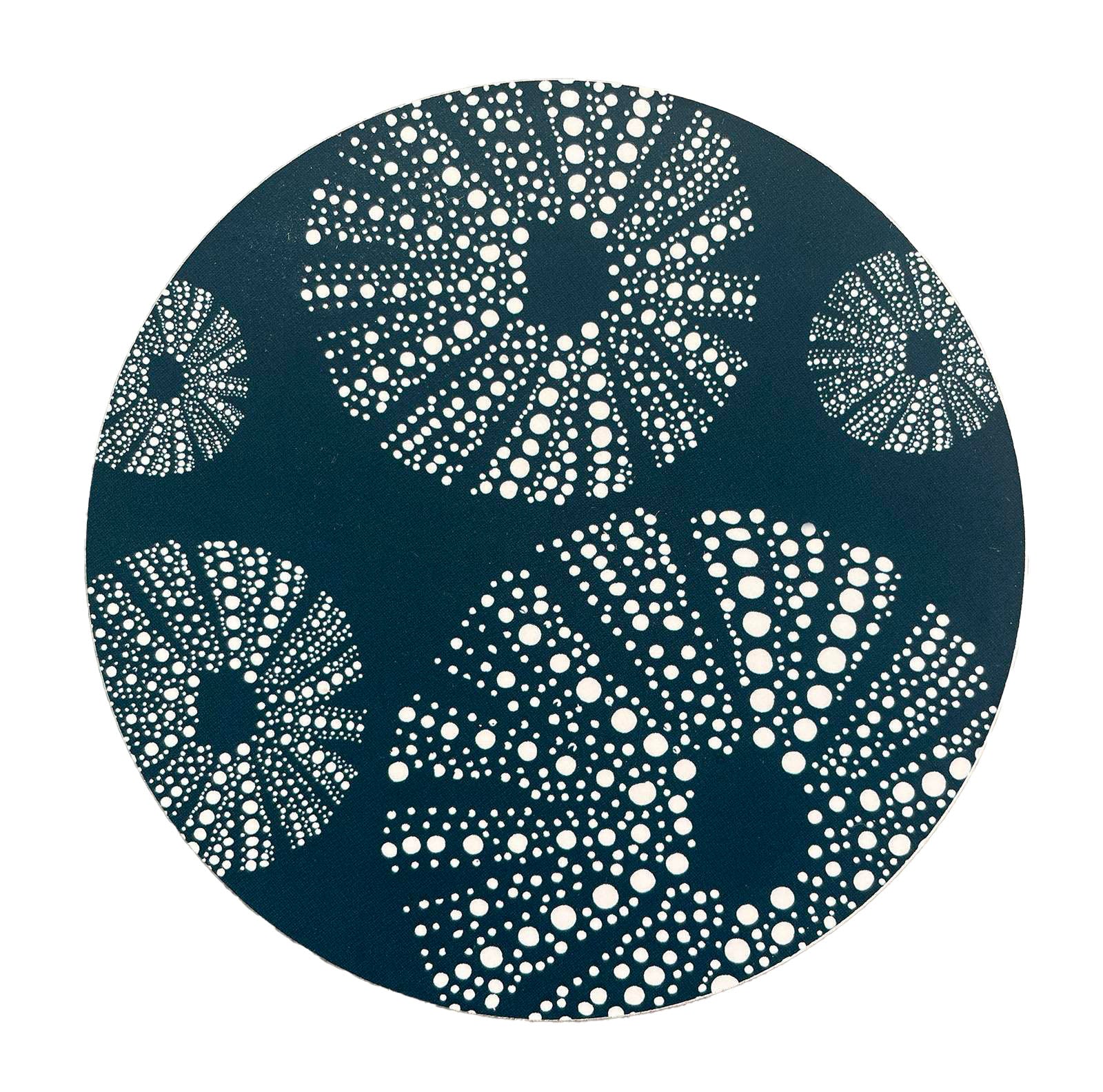 kina-teal-10cm-round-coaster