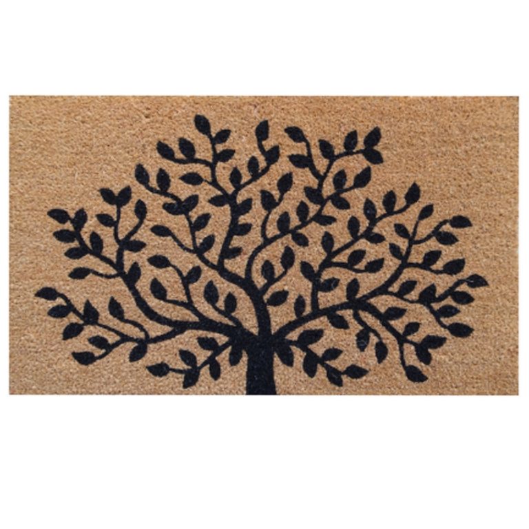 TREE OF LIFE COIR DOORMAT