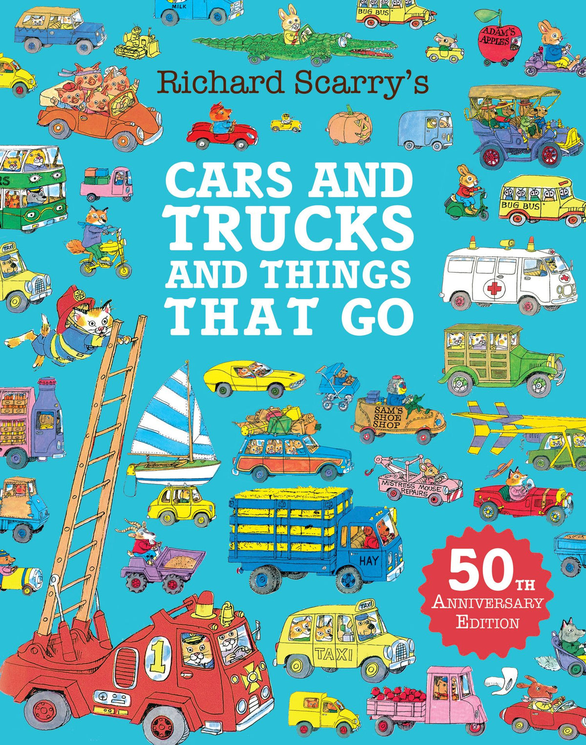 HarperCollins Cars and Trucks and Things That Go Picture Book - 50th Anniversary