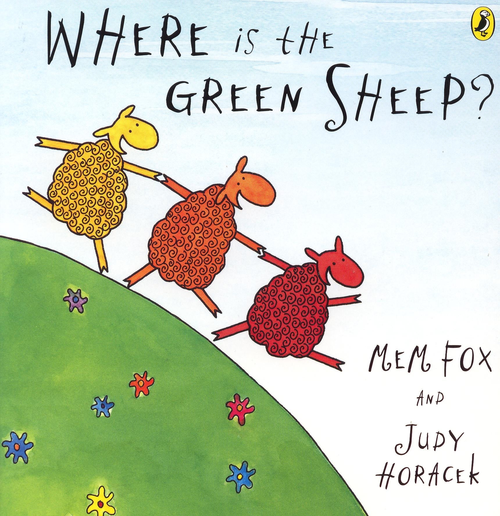 Where Is the Green Sheep? (Board Book)