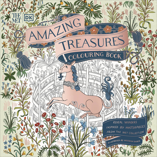 The Met Amazing Treasures Colouring Book