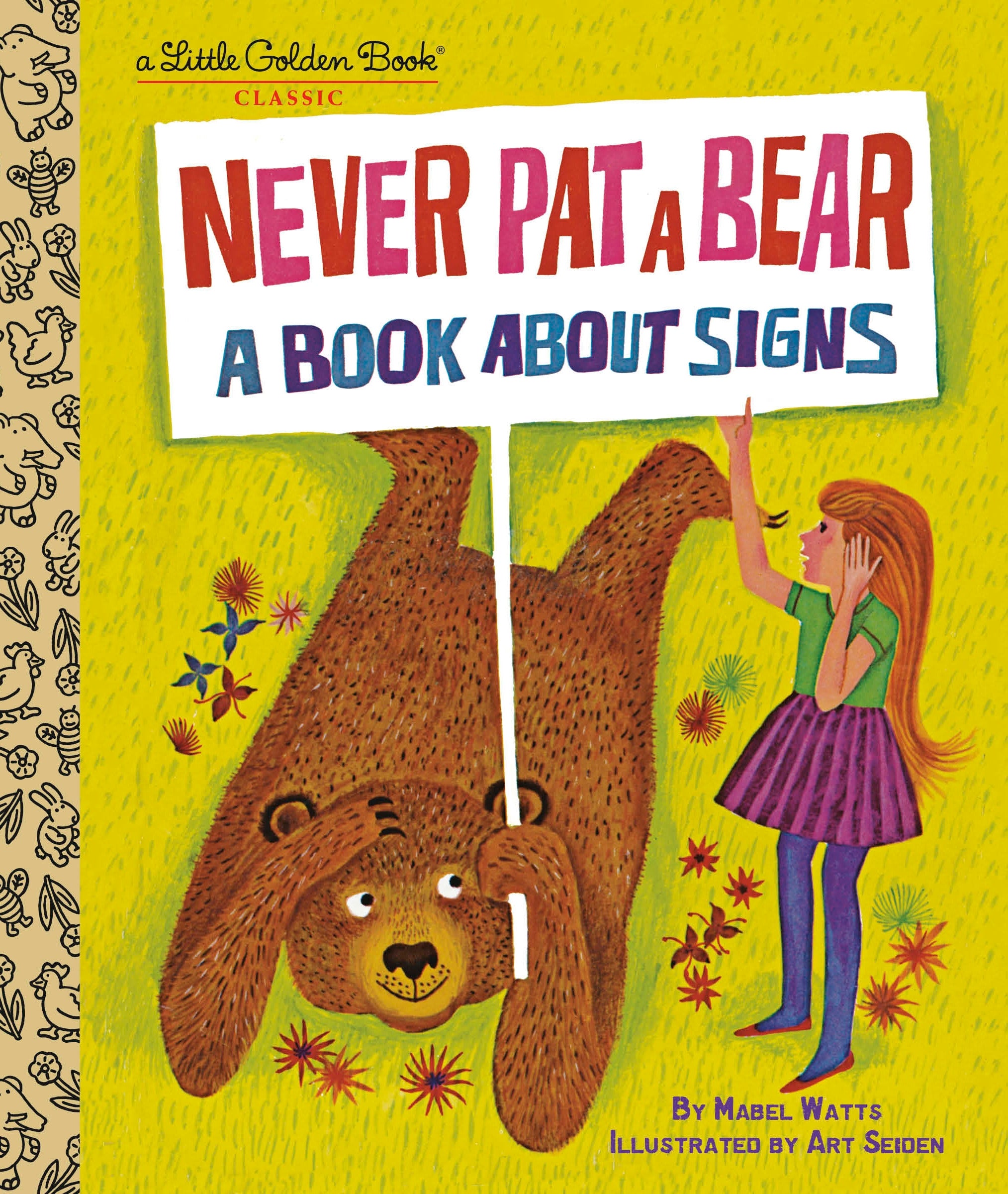 Little Golden Books: Never Pat a Bear
