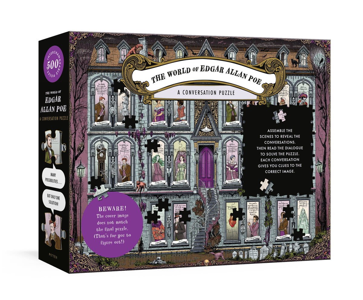 The World of Edgar Allan Poe: A Conversation Puzzle 500-Piece