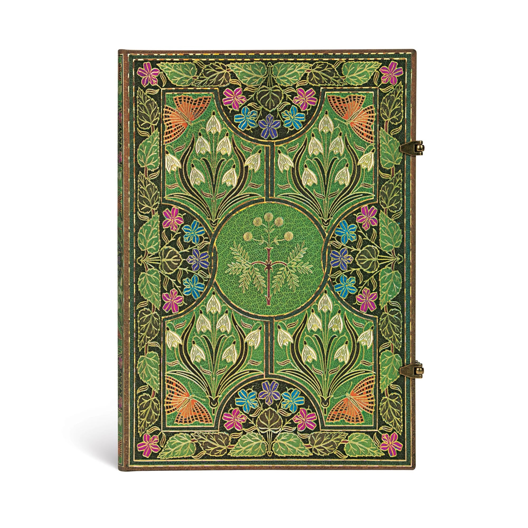 Poetry in Bloom Grande Unlined Hardcover Journal Clasp - image 2