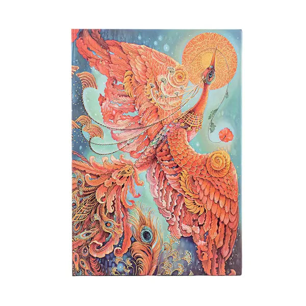 Firebird Midi Lined Hardcover Journal
