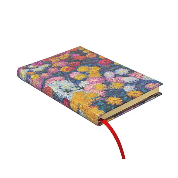 Monets Chrysanthemums Midi Lined Journal - image 5