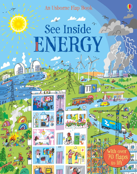Usborne See Inside Energy Lift-the-Flap Board Book