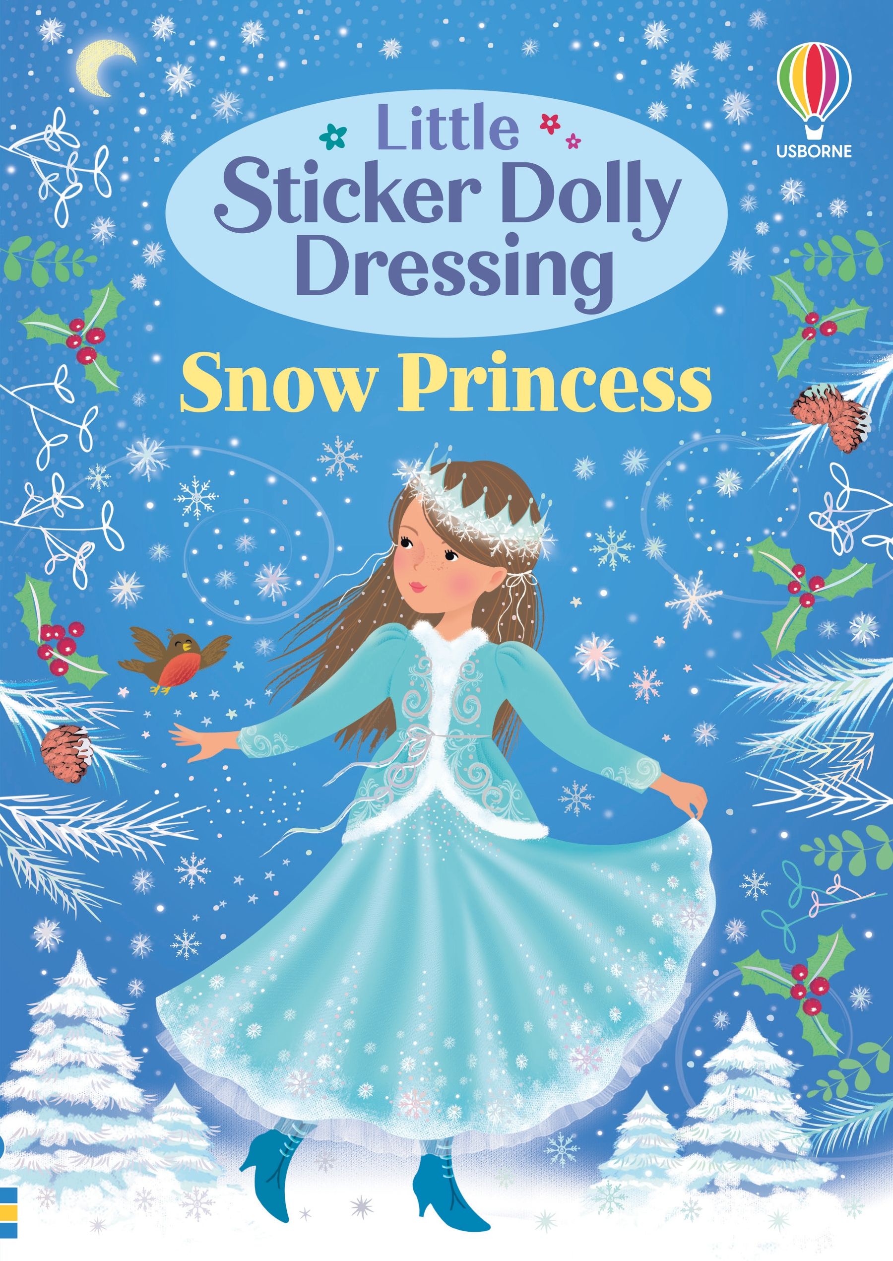 Little Sticker Dolly Dressing Snow Princess by Fiona Watt